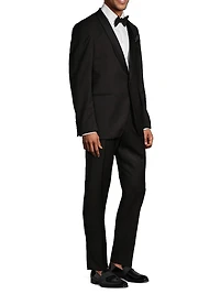 COLLECTION Satin Shawl Collar Wool Tuxedo