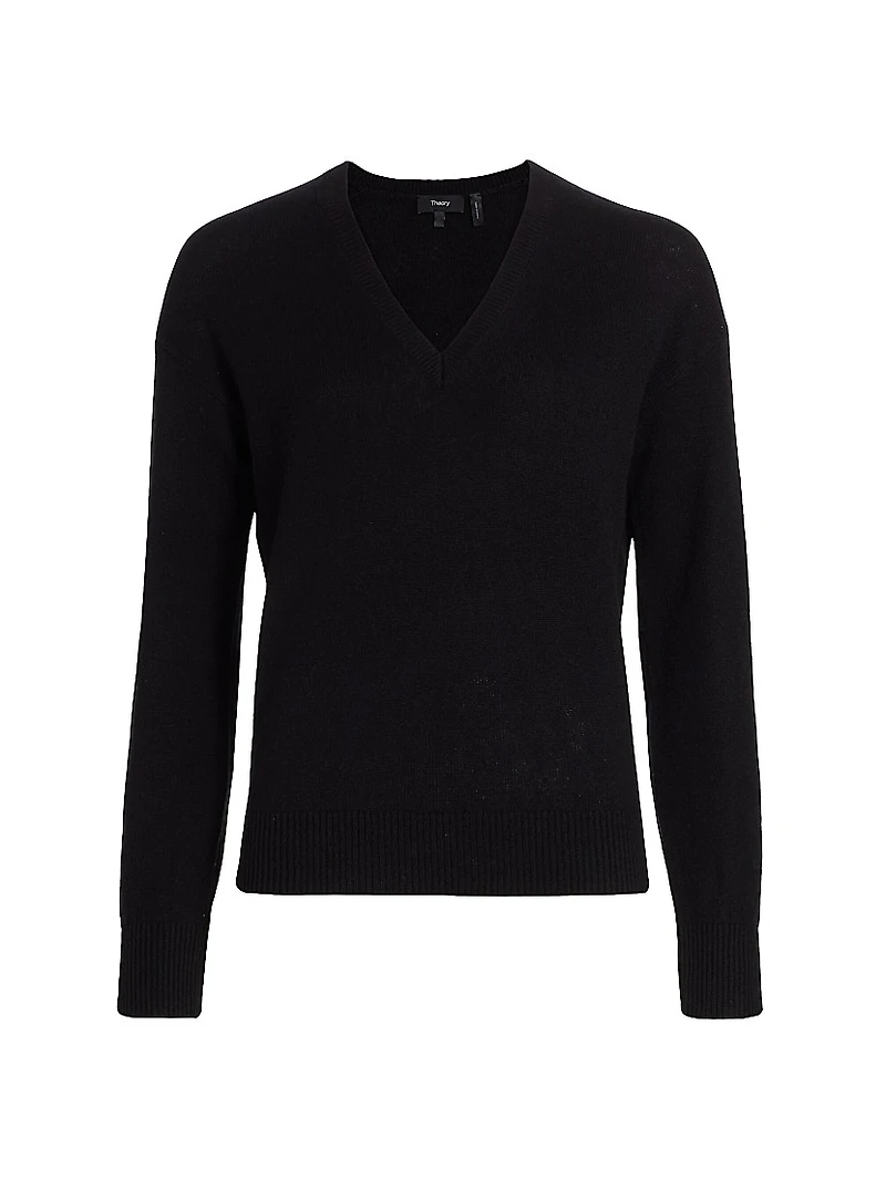 Easy V-Neck Cashmere Sweater