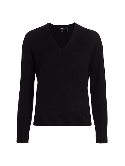 Easy V-Neck Cashmere Sweater