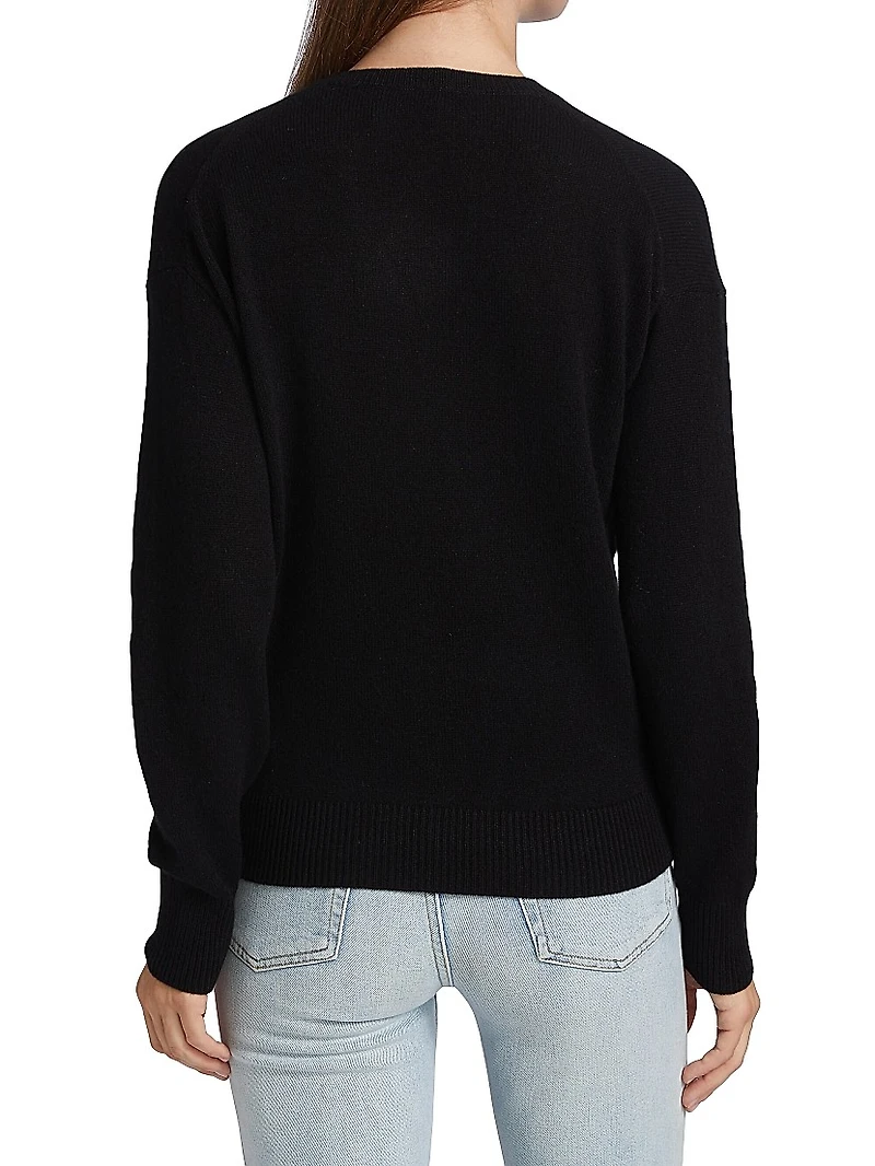 Easy V-Neck Cashmere Sweater