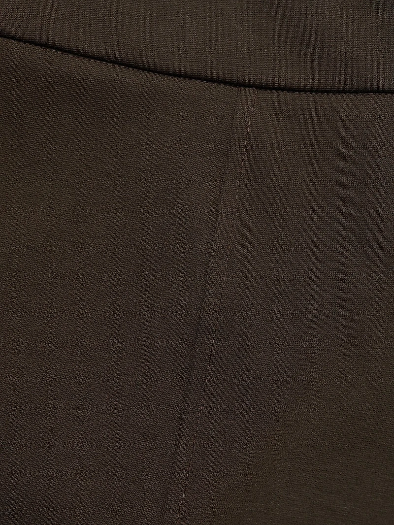 COLLECTION Knit Straight-Leg Cropped Pants