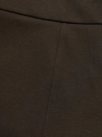 COLLECTION Knit Straight-Leg Cropped Pants