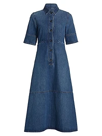 Denim Shirtdress