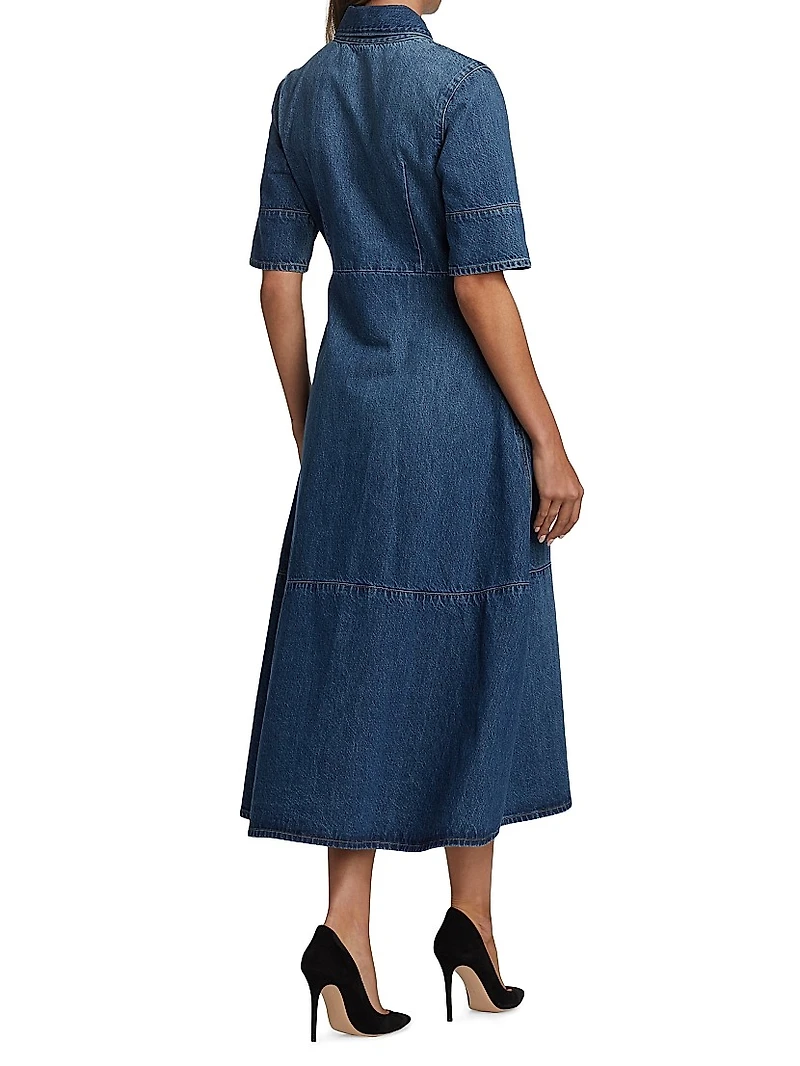 Denim Shirtdress