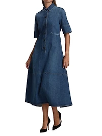 Denim Shirtdress