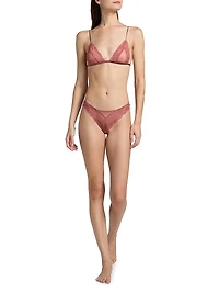 Leche Moi Lace Thong