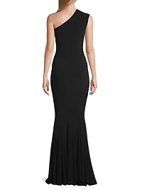 One-Shoulder Mermaid Gown