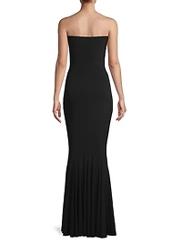 Strapless Mermaid Gown