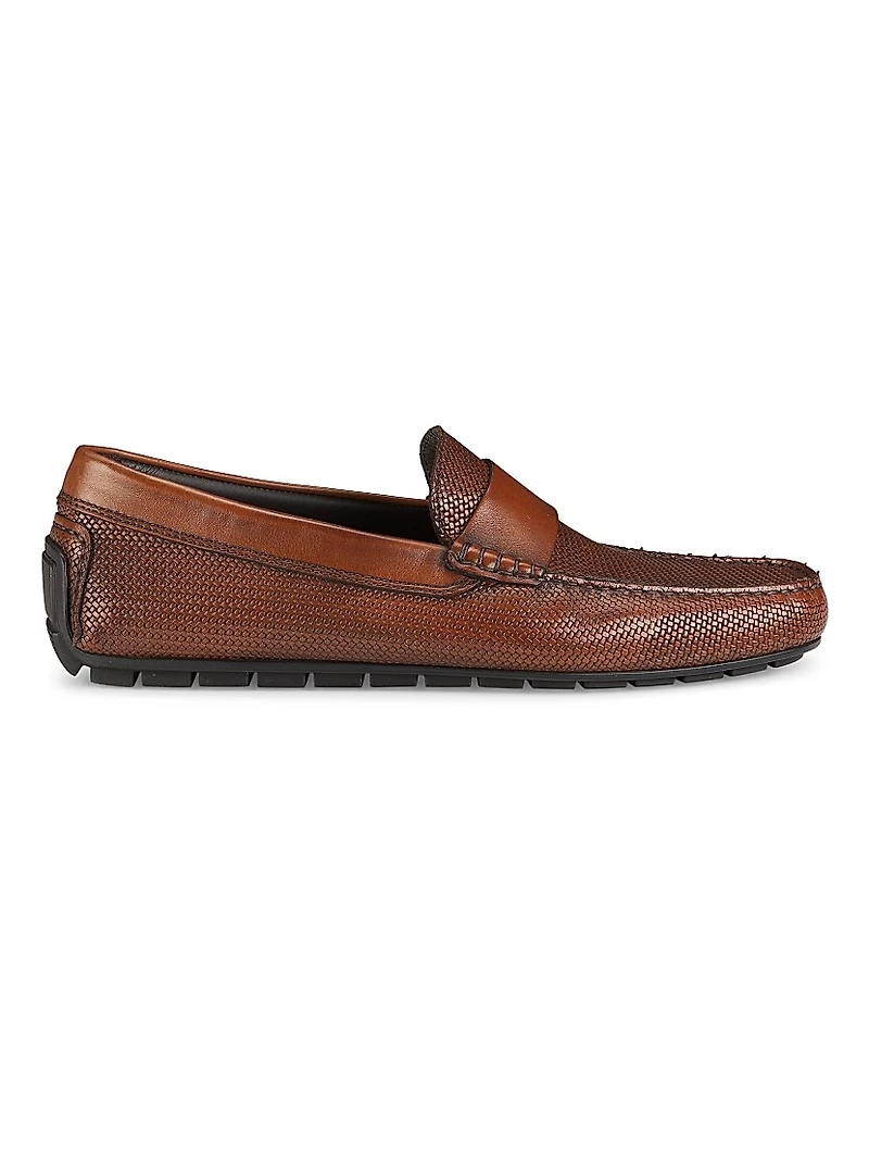 Magnus Leather Driving Moccasins