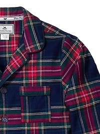 Baby's, Little Kid's & Kid's Windsor Tartan 2-Piece Pajama Set