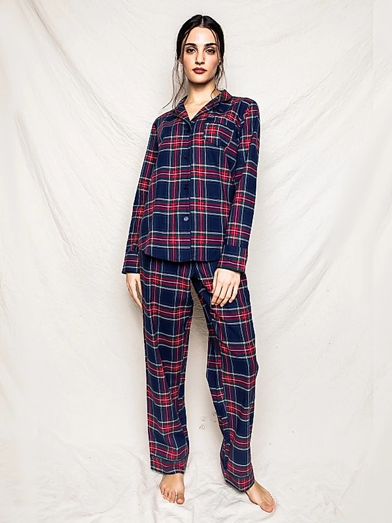 Windsor Tartan 2-Piece Pajama Set