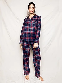 Windsor Tartan 2-Piece Pajama Set