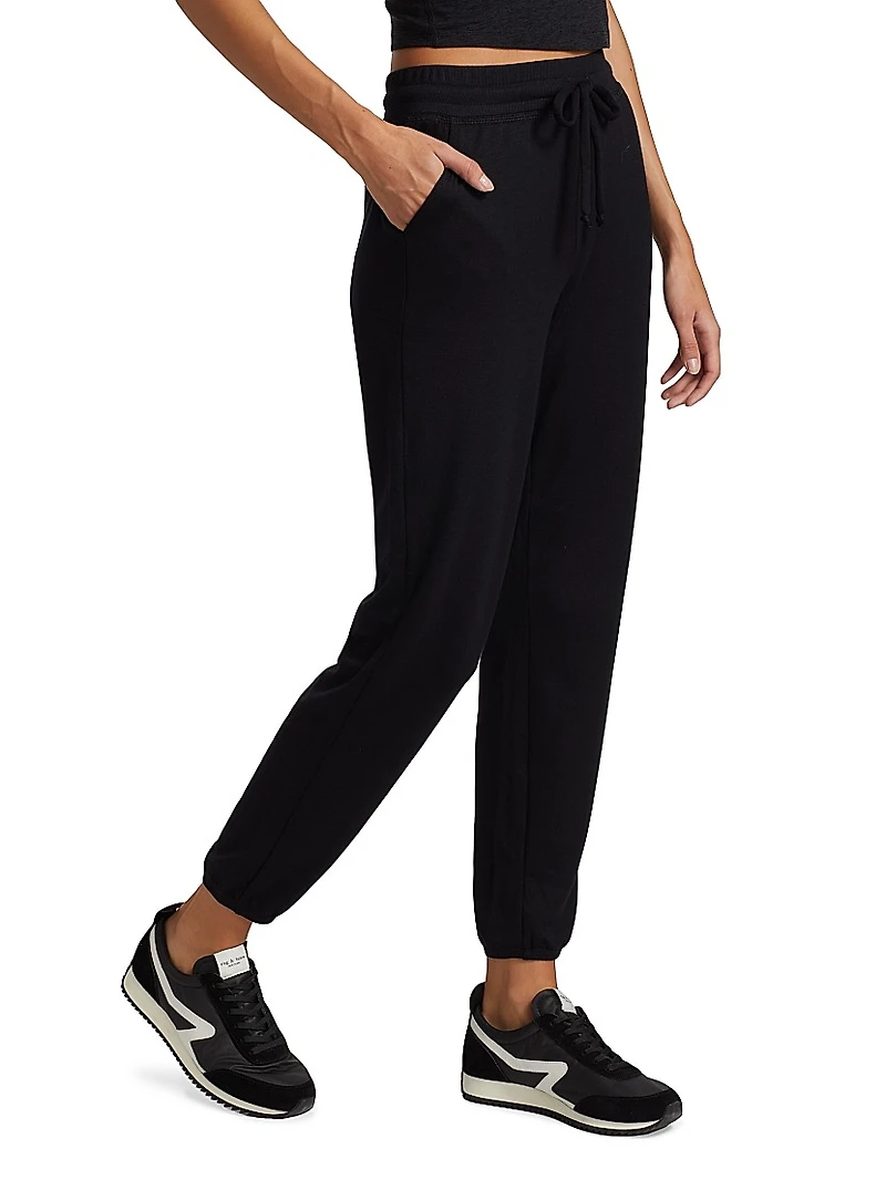 Space-Dyed Slim Joggers