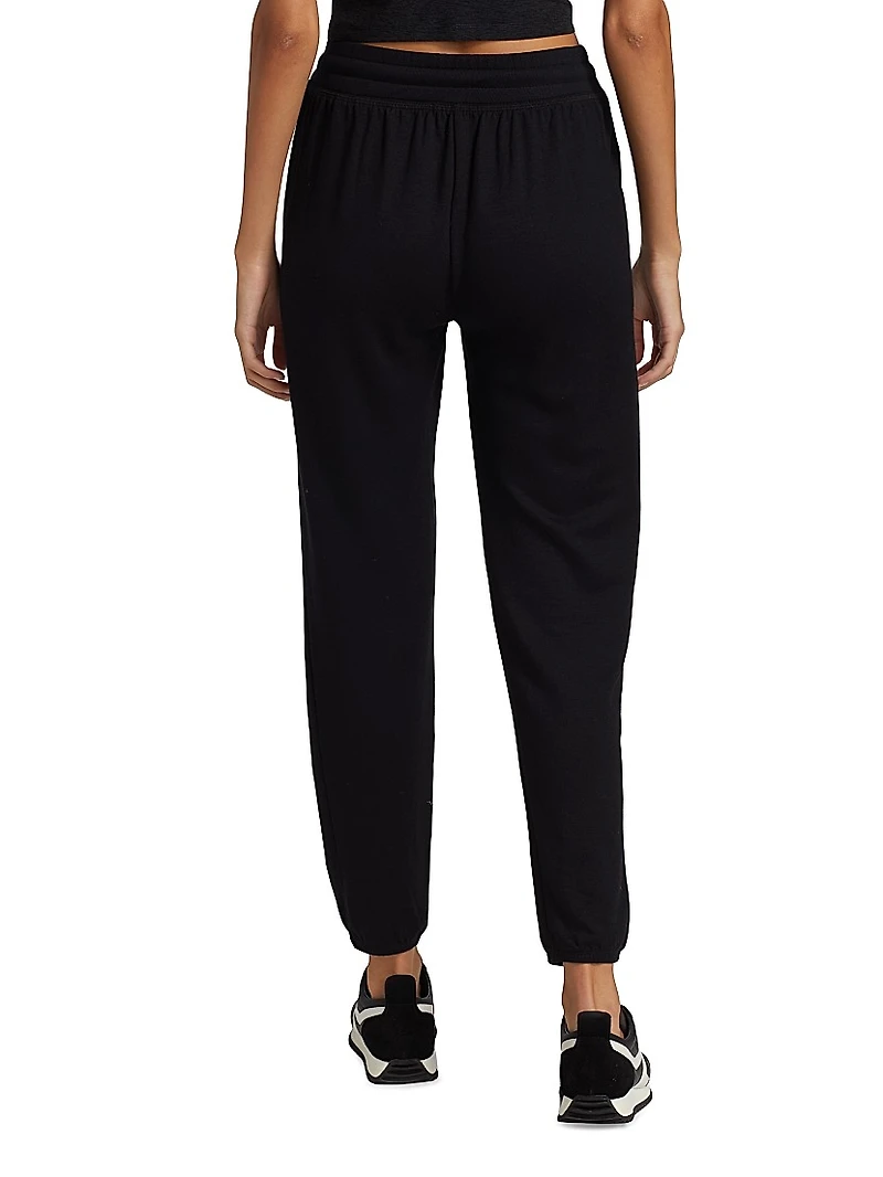 Space-Dyed Slim Joggers