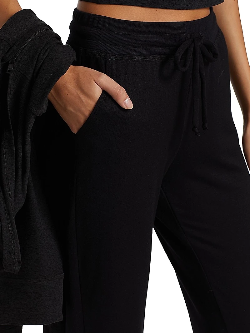 Space-Dyed Slim Joggers