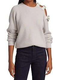 Ness Shoulder Buckle Sweater