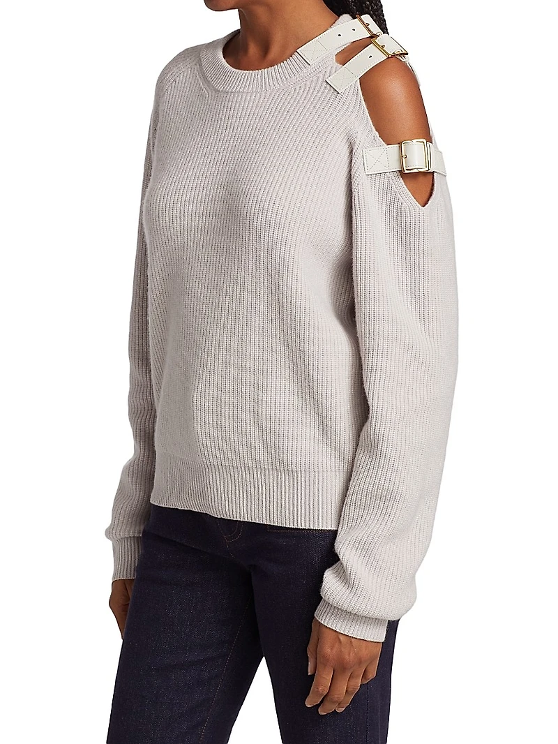 Ness Shoulder Buckle Sweater