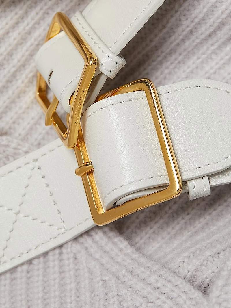 Ness Shoulder Buckle Sweater