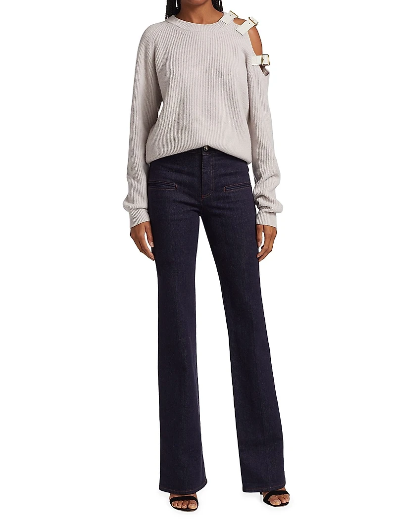 Ness Shoulder Buckle Sweater