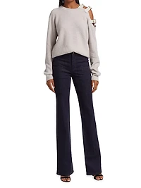 Ness Shoulder Buckle Sweater