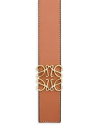 Reversible Anagram Leather Belt