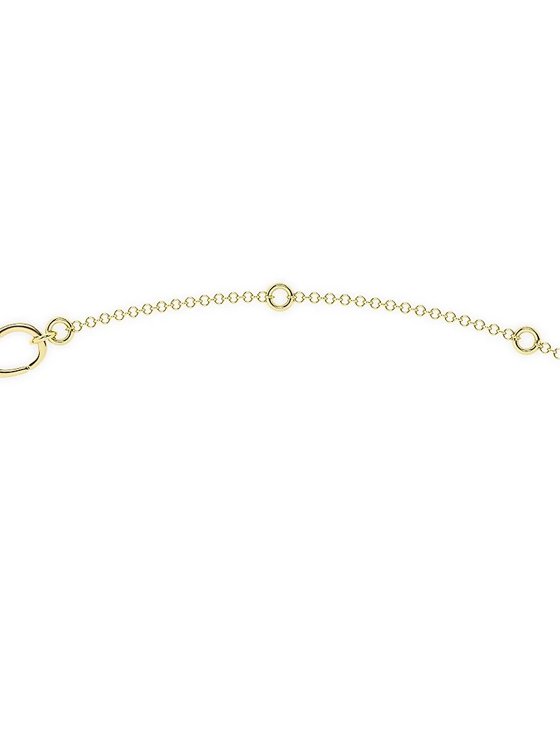 14K Yellow Gold & 14-Diamond Station Necklace/0.70-2.10 TCW