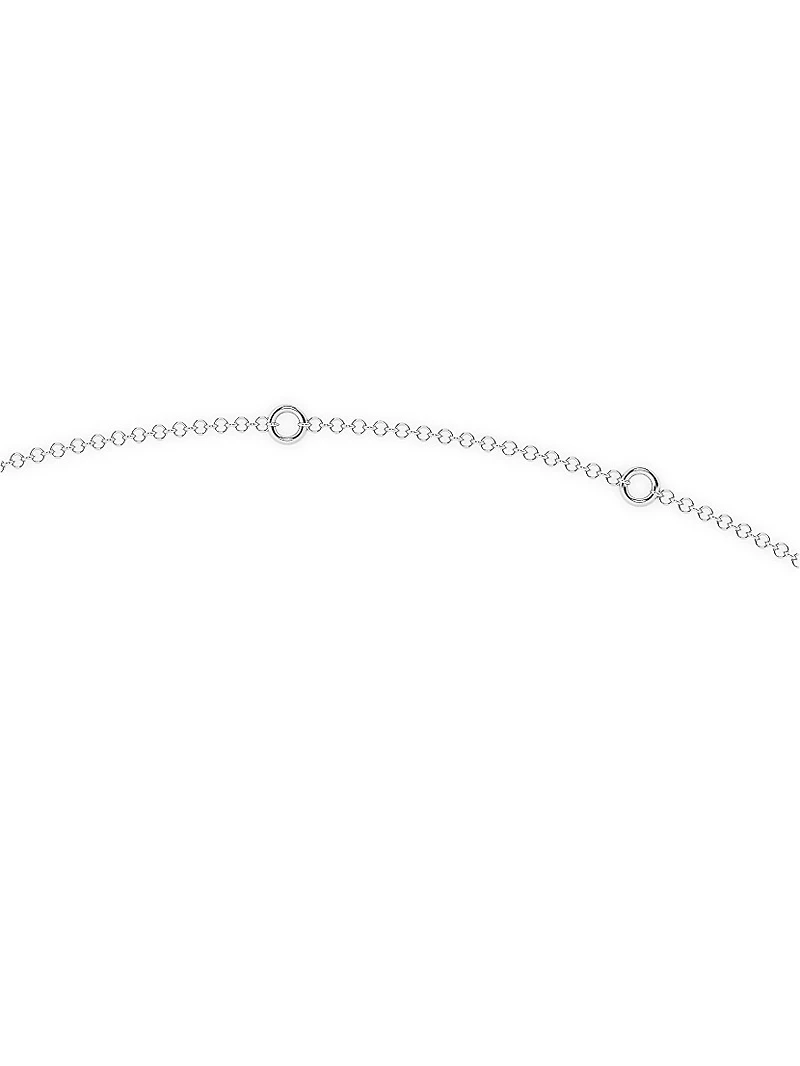 14K White Gold & 14-Diamond Station Necklace/0.70-2.10 TCW