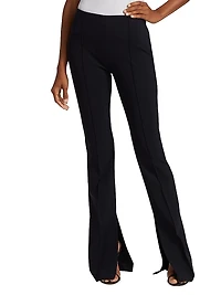 Eva Bonded Neoprene Flared Pants