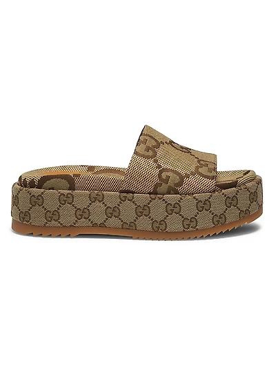 Angelina Maxi GG Slide Sandals