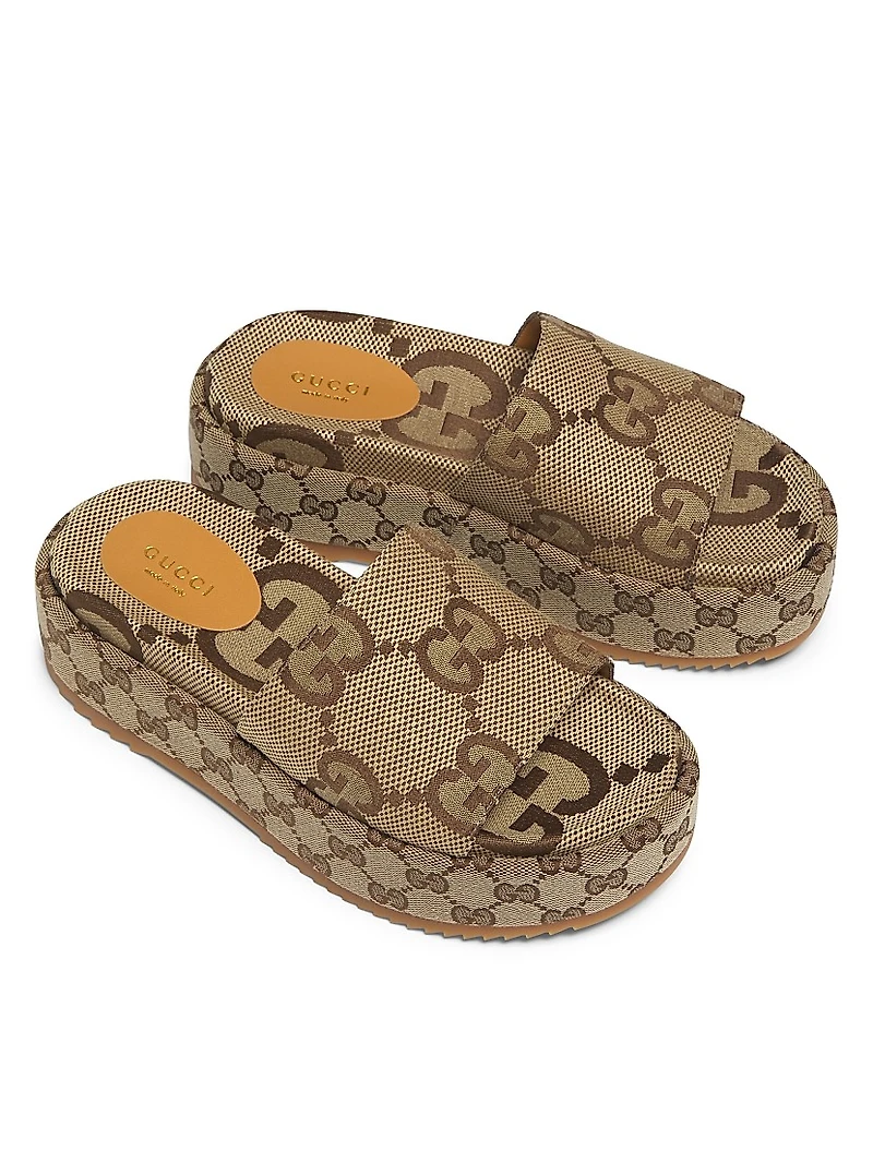 Angelina Maxi GG Slide Sandals