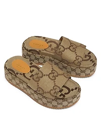 Angelina Maxi GG Slide Sandals