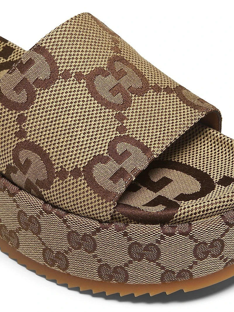 Angelina Maxi GG Slide Sandals