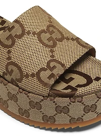 Angelina Maxi GG Slide Sandals