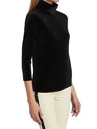 Aja Knit Turtleneck Sweater