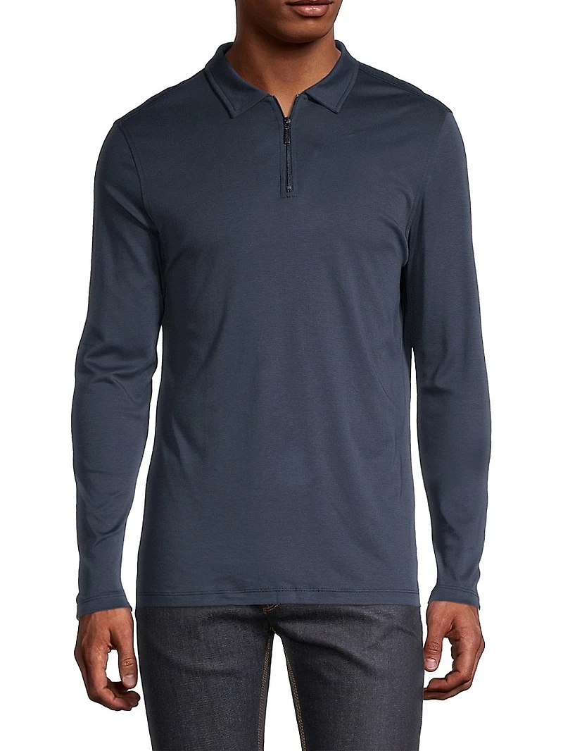 Georgia Quarter-Zip Pullover Sweater