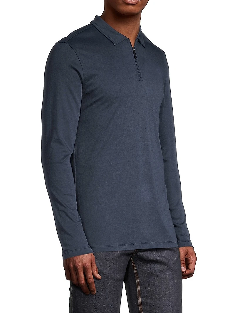 Georgia Quarter-Zip Pullover Sweater