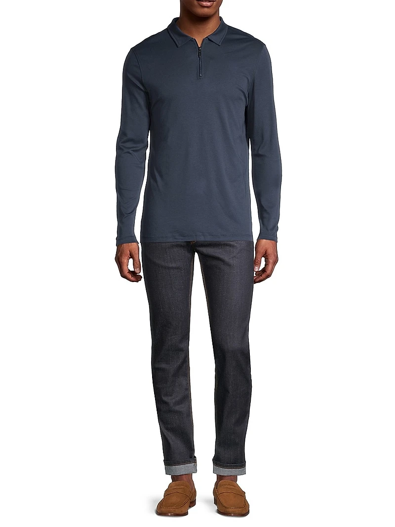 Georgia Quarter-Zip Pullover Sweater