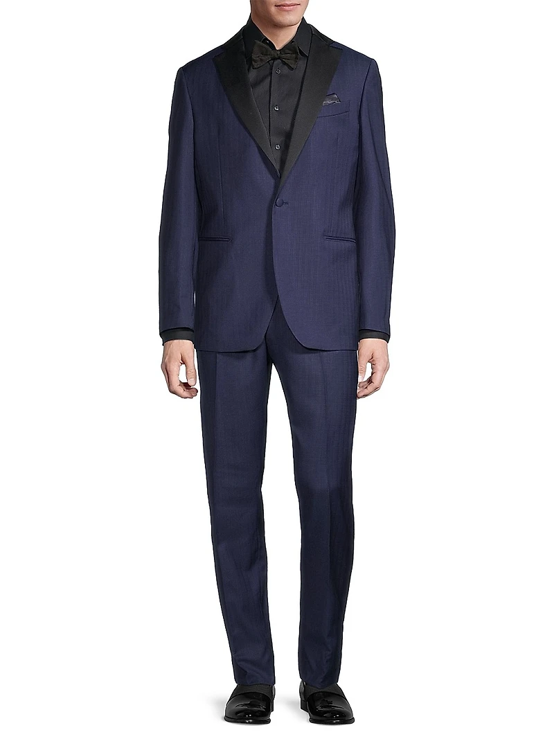 COLLECTION Satin Notch Lapel Tuxedo