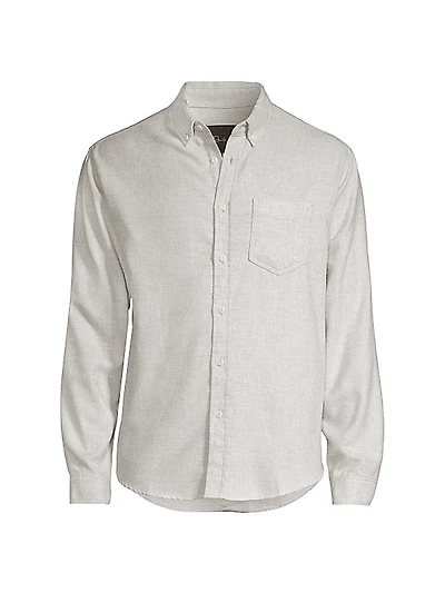 Runson Cotton Button-Down Shirt