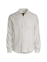 Runson Cotton Button-Down Shirt