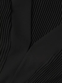 Liv Pleated Belted Minidress