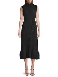 Melina Pleated Midi Dress