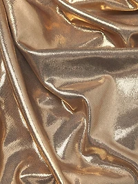 Diana Metallic One-Shoulder Minidress