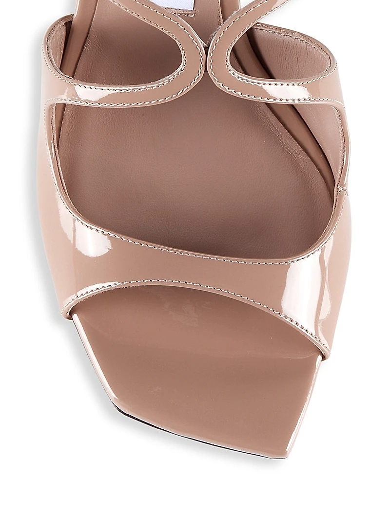 Anise 75MM Patent Leather Sandals
