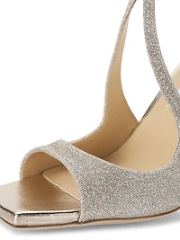 Azia 95MM Glitter Sandals