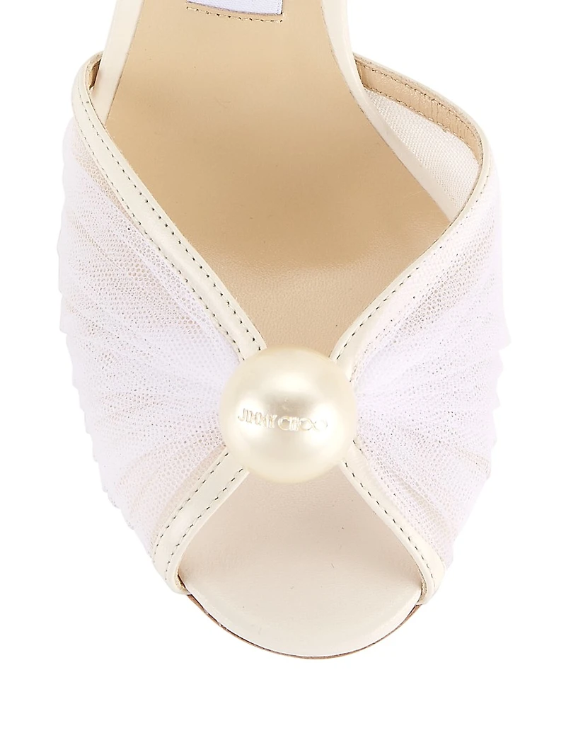 Sacaria 85MM Tulle Sandals