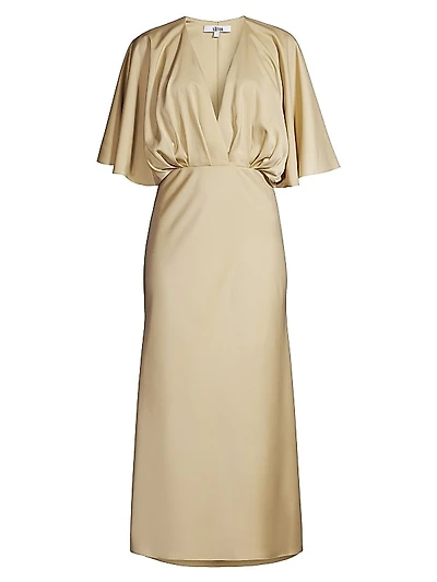Isabelle Dolman-Sleeve Gown
