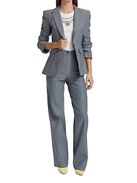 Louisa Gathered Sleeve Jacket