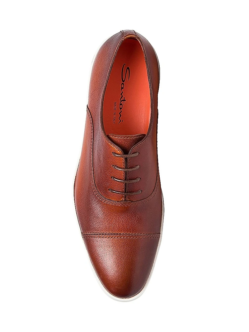 Behemoth Leather Lace-Up Dress Shoes