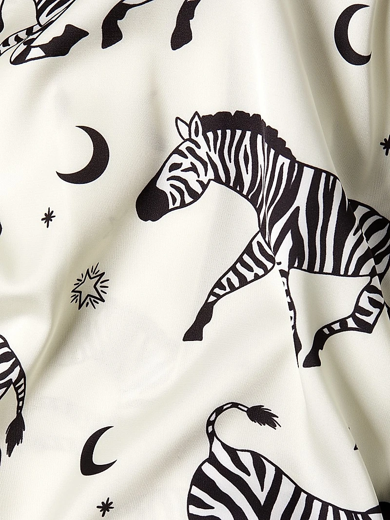 Rio Two-Piece Satin Pajama Set